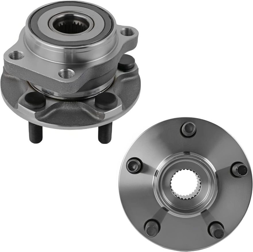 Front Wheel Hub and Bearing - 513413 x2