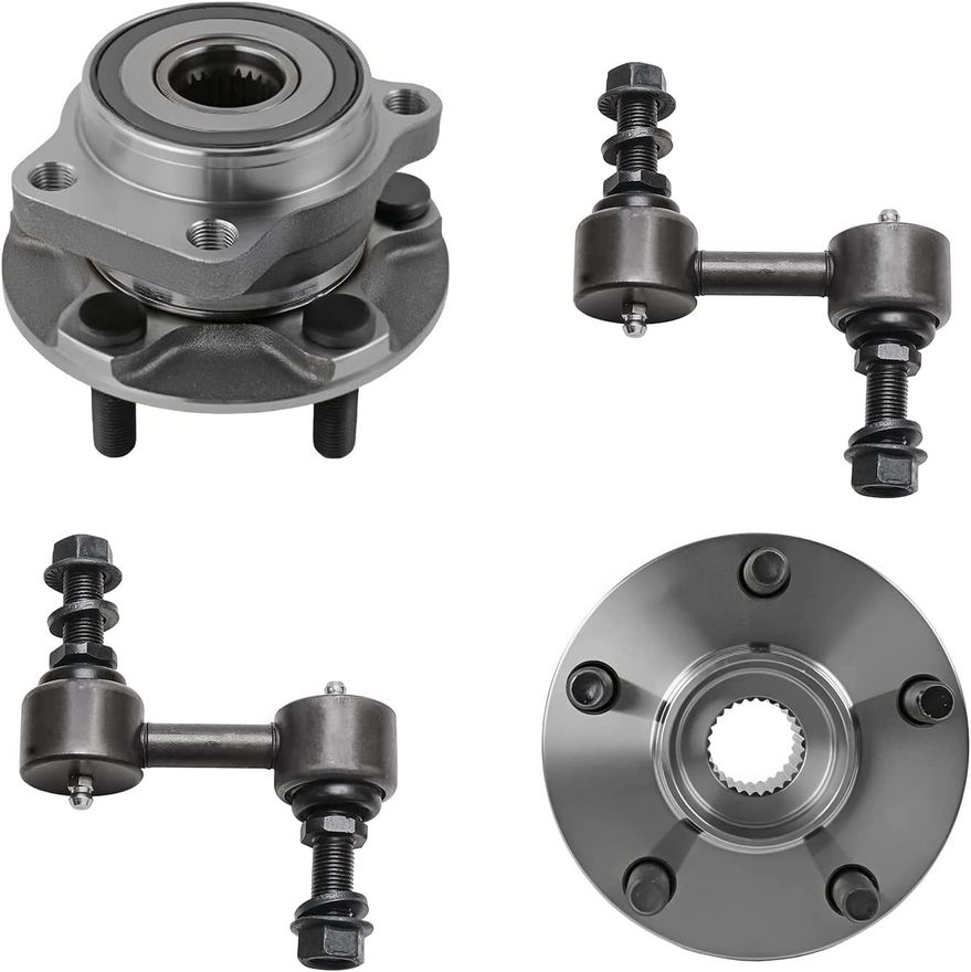 Main Image - Front Wheel Hubs Sway Bars