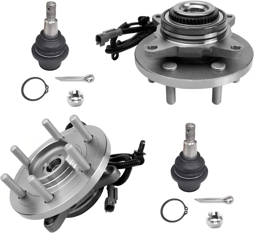 Main Image - Front Wheel Hubs Ball Joints