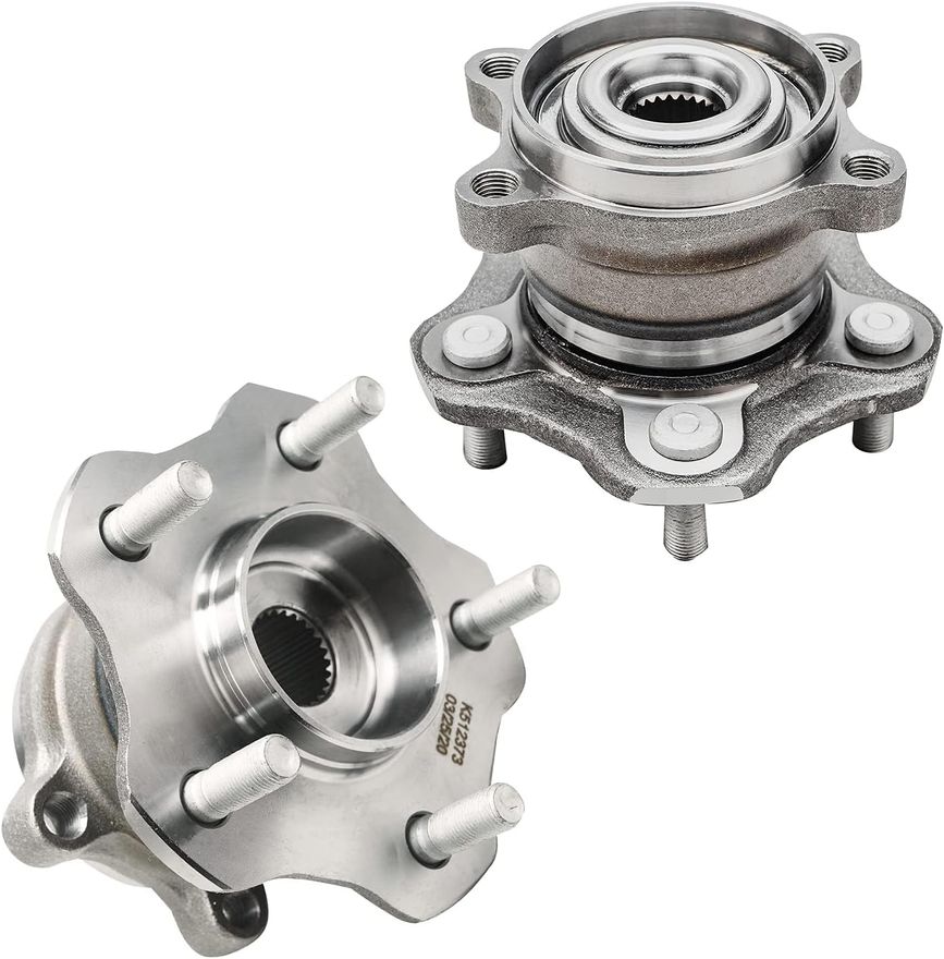 Rear Wheel Hub and Bearing - 512373 x2