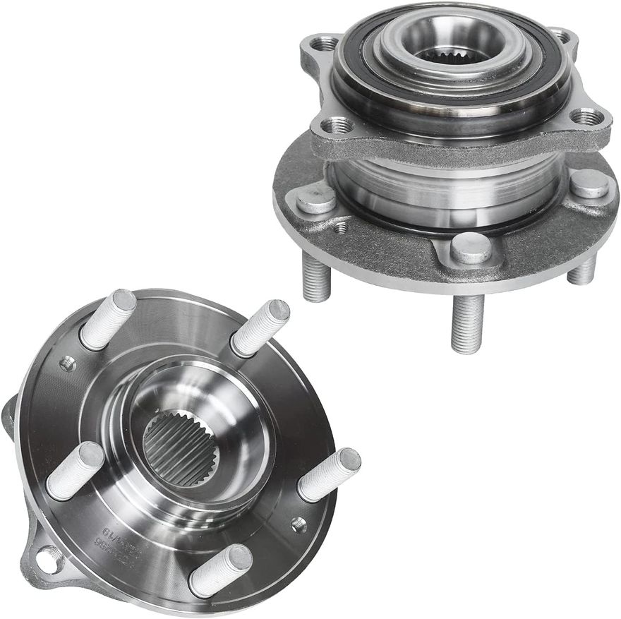 Rear Wheel Hub and Bearing - 513266 x2