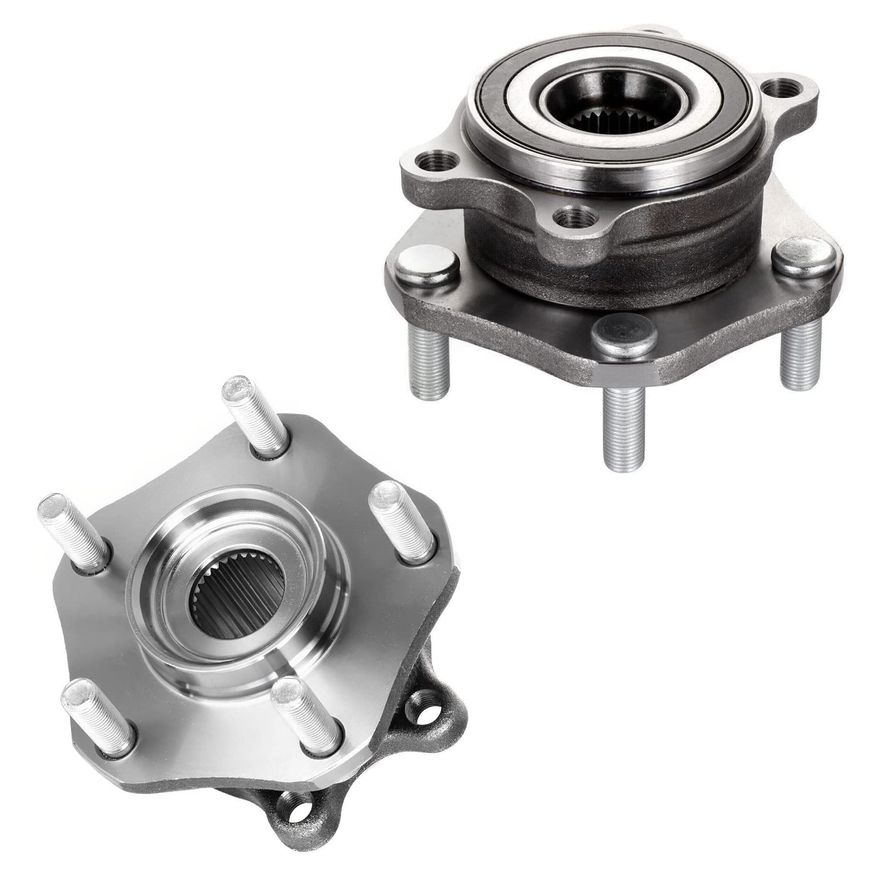 Front Wheel Hub and Bearing - 513357 x2