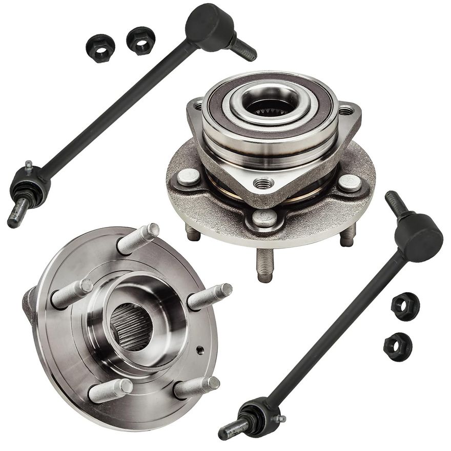 Main Image - Front Wheel Hubs Sway Bars