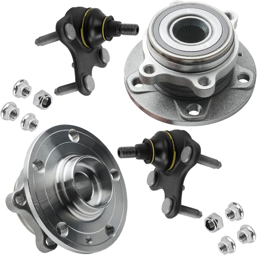 Main Image - Front Wheel Hubs Ball Joints