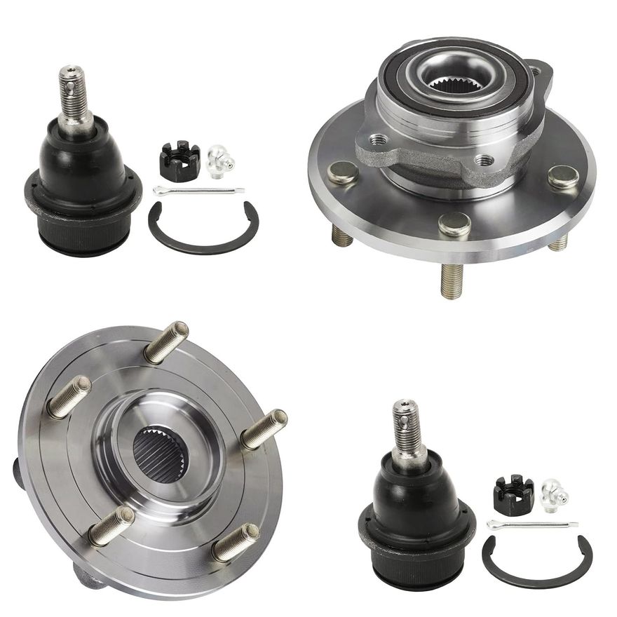 Main Image - Front Wheel Hubs Ball Joints