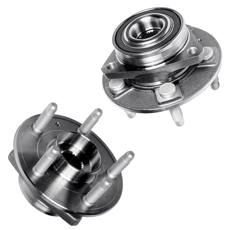 Front Wheel Hub and Bearing - 513282 x2