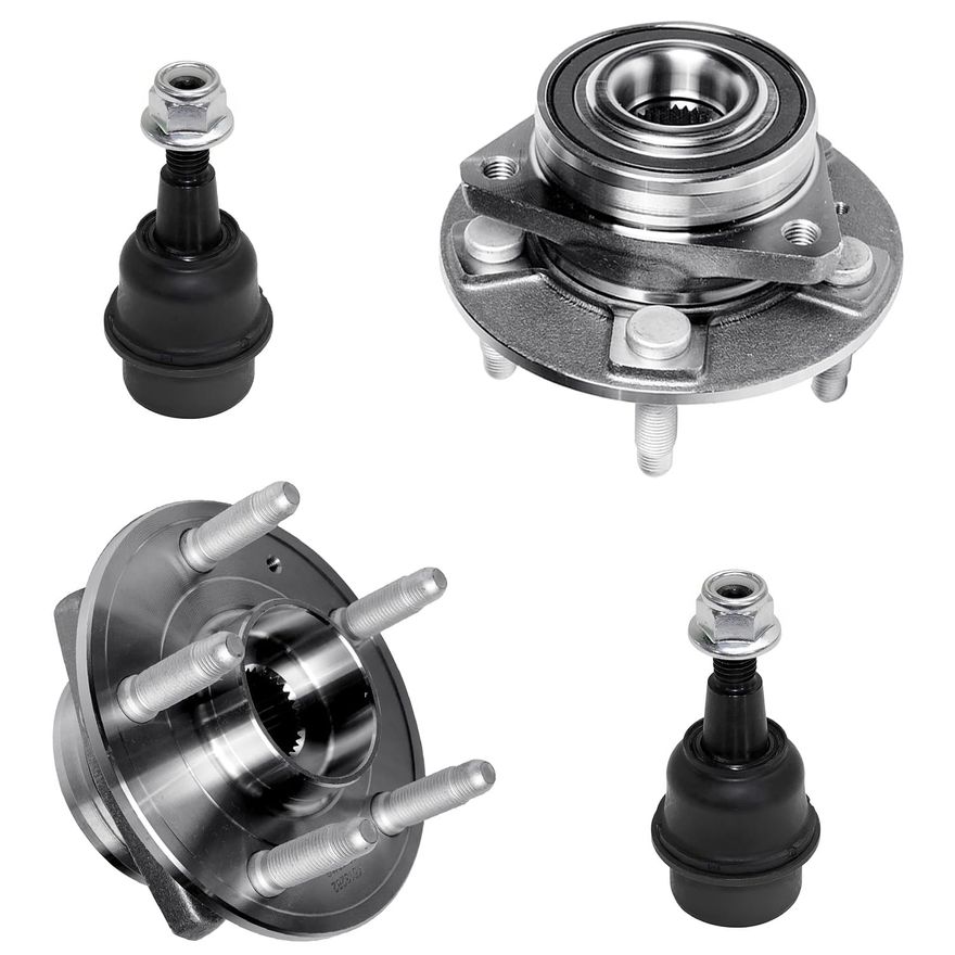 Main Image - Front Wheel Hubs Ball Joints