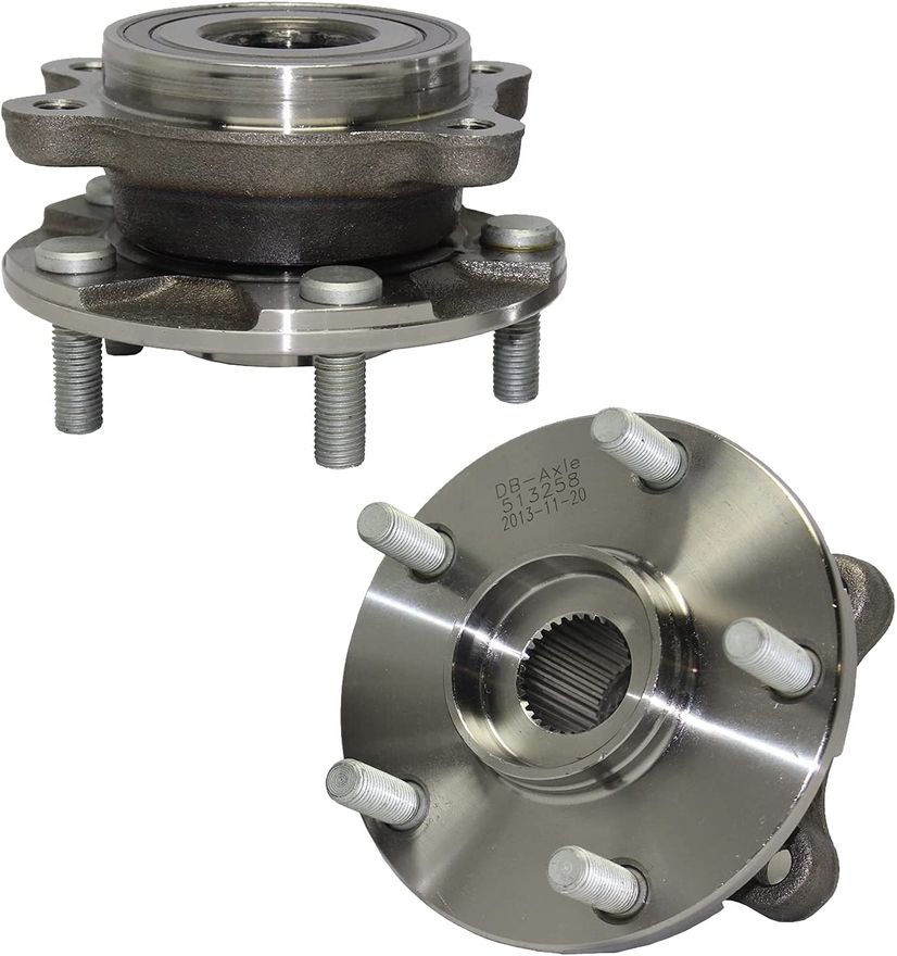 Front Wheel Hub Bearing - 513258 x2