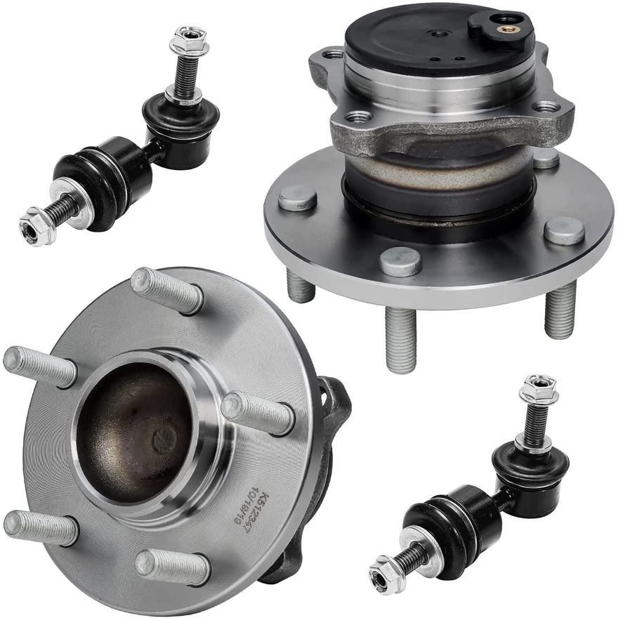 Main Image - Rear Wheel Hub and Bearings