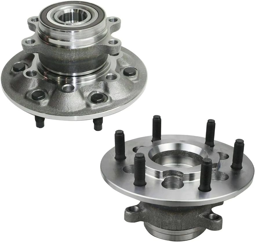 Front Wheel Hub and Bearings - 515121 x2