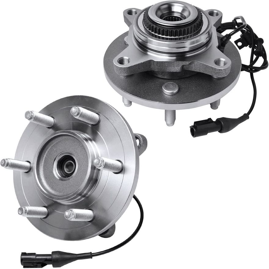 Front Wheel Hub and Bearings - 515043 x2