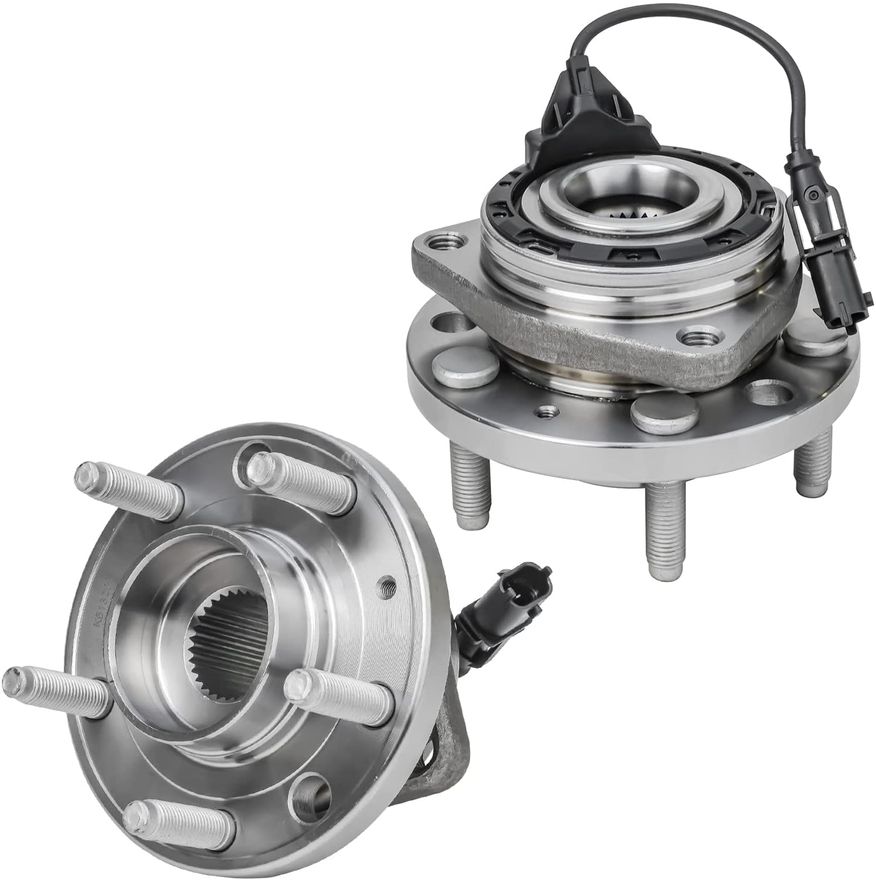 Front Wheel Hub and Bearings - 513259 x2