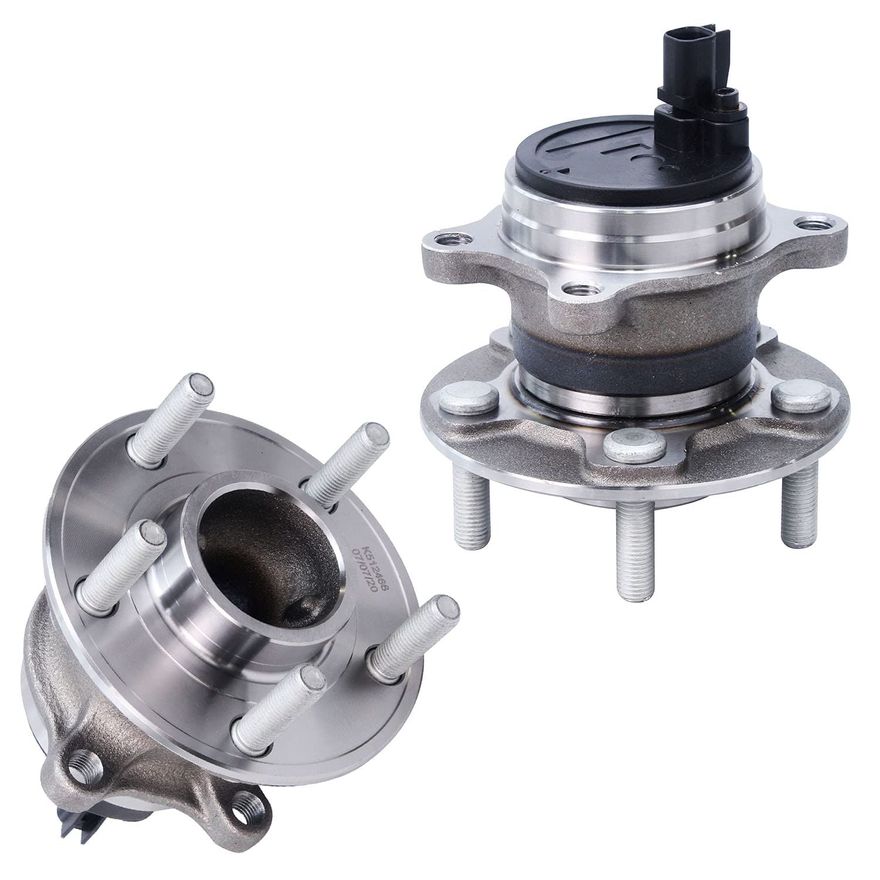 Rear Wheel Hub and Bearing - 512466 x2