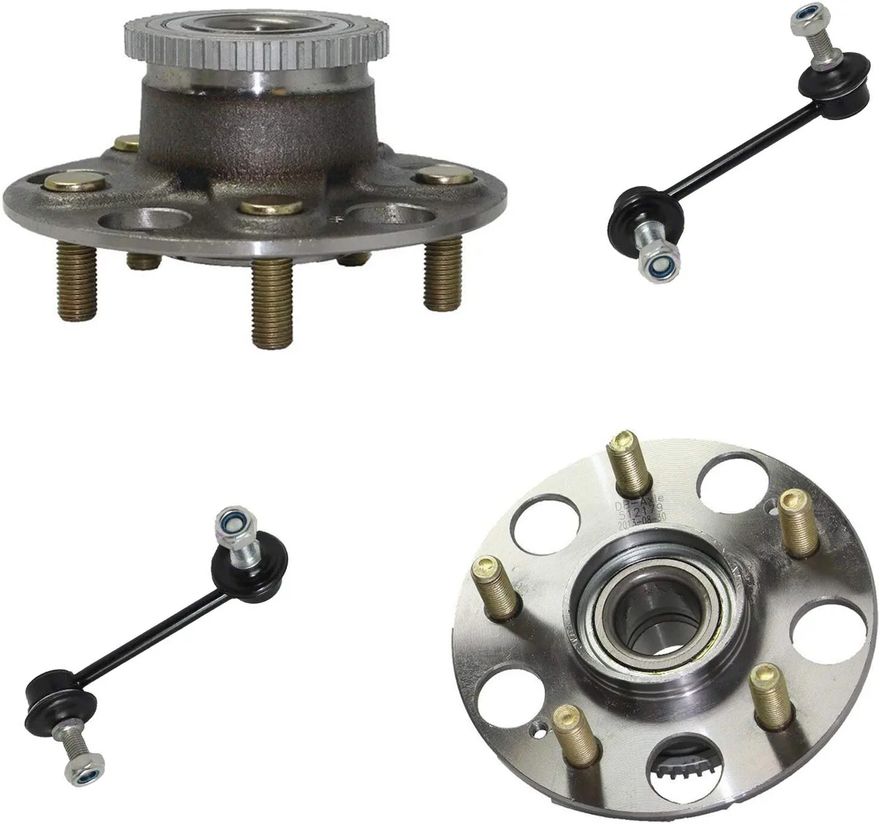 Main Image - Rear Wheel Hub and Bearings