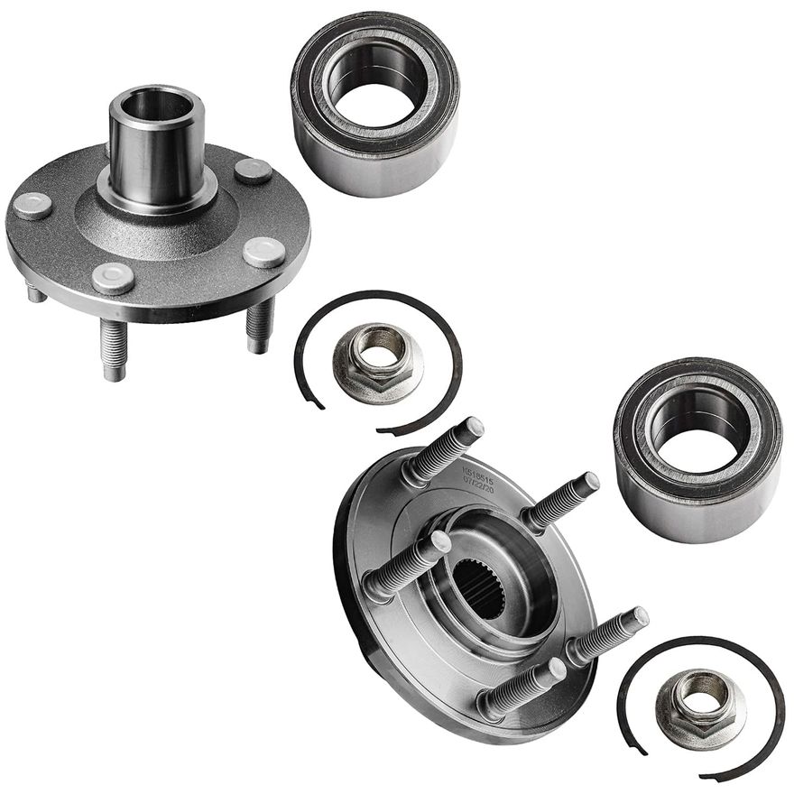 Front Wheel Hub Bearings - 518515 x2