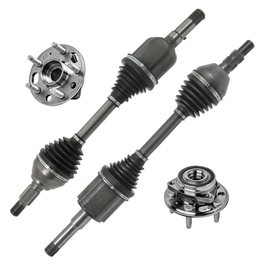 Main Image - Front Wheel Hubs CV Axles