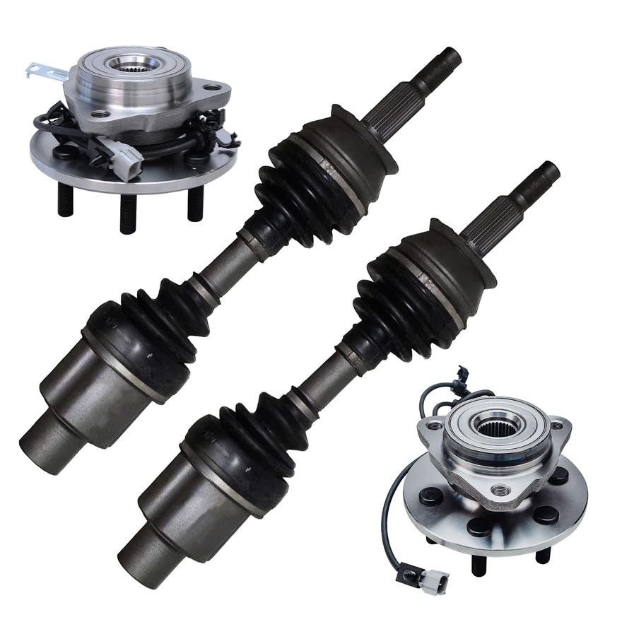 Main Image - Front Wheel Hub Bearings Axles