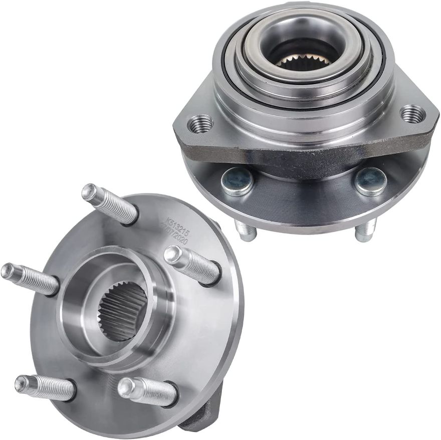 Front Wheel Hub and Bearing - 513215 x2