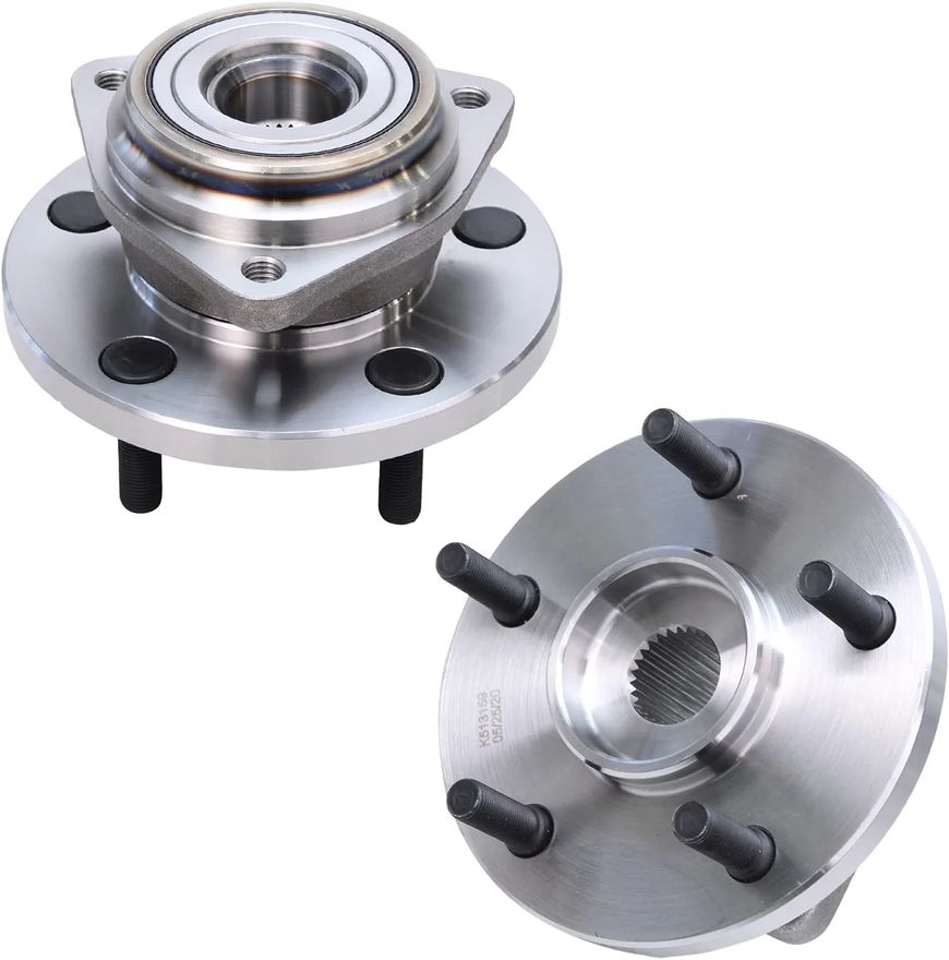 Front Wheel Hub and Bearing - 513159 x2