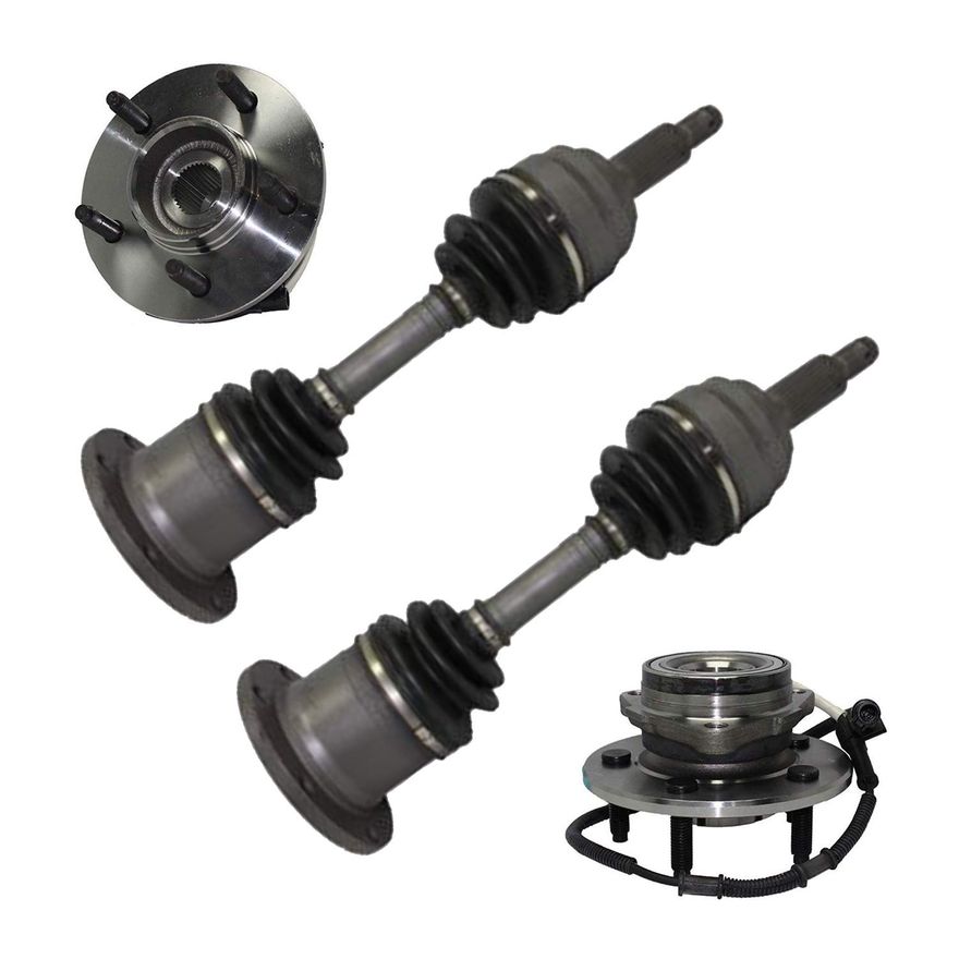 Main Image - Front Wheel Hubs CV Axles