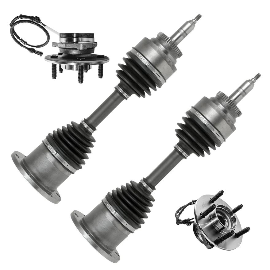 Main Image - Front Wheel Hubs CV Axles
