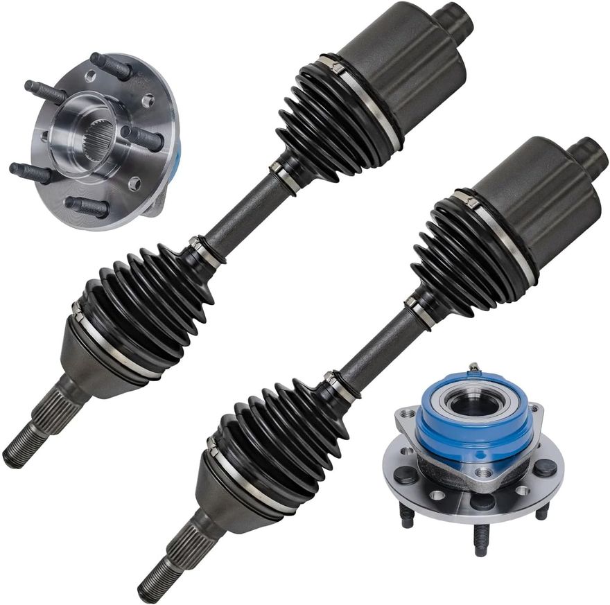Main Image - Front CV Axles Wheel Hubs