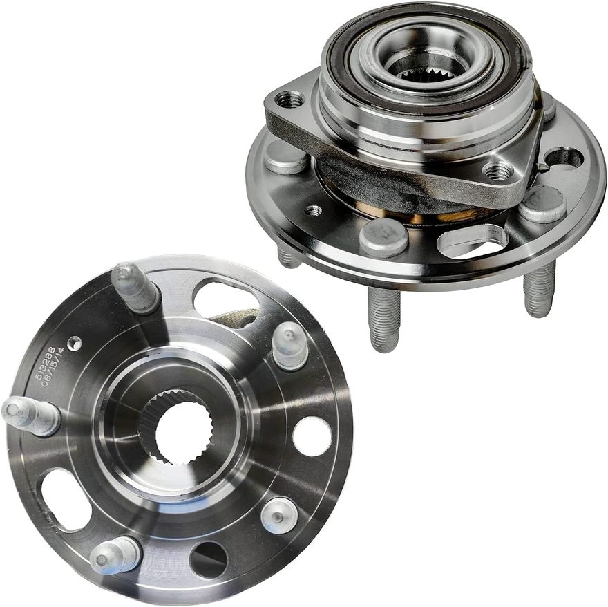 Front Wheel Hub and Bearing - 513288 x2