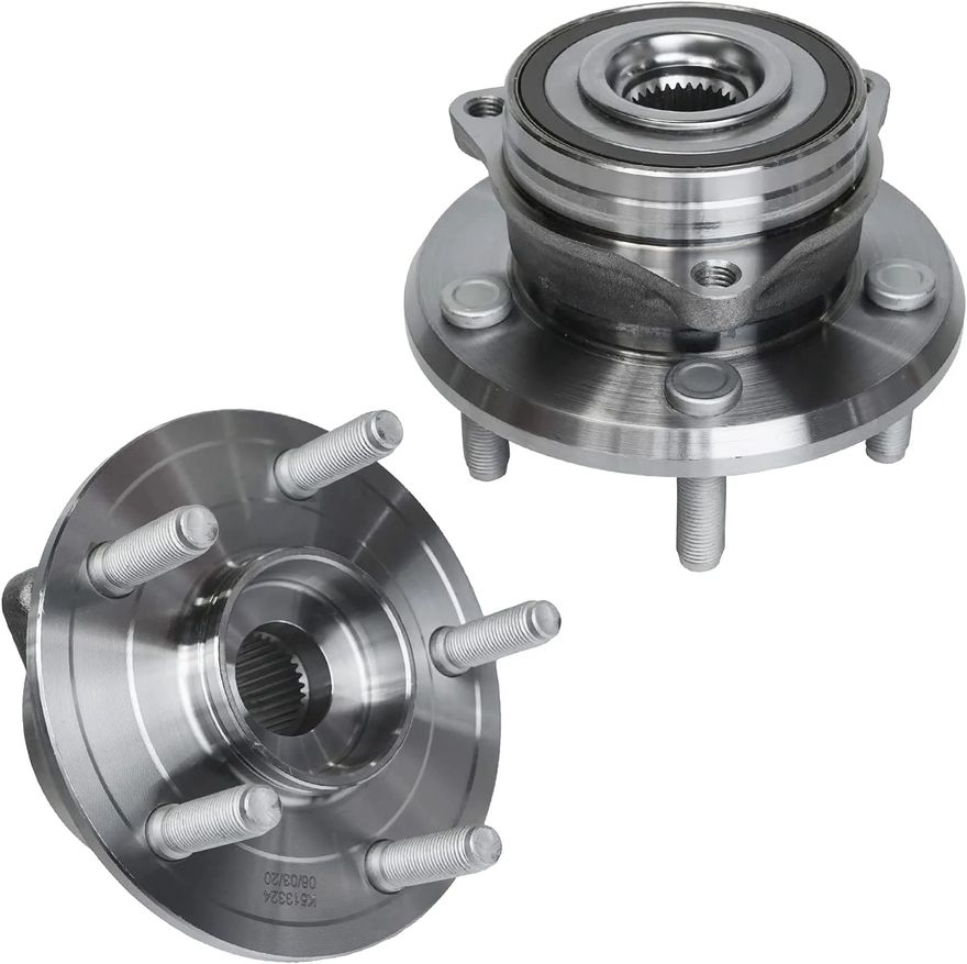 Front Wheel Hub and Bearing - 513324 x2