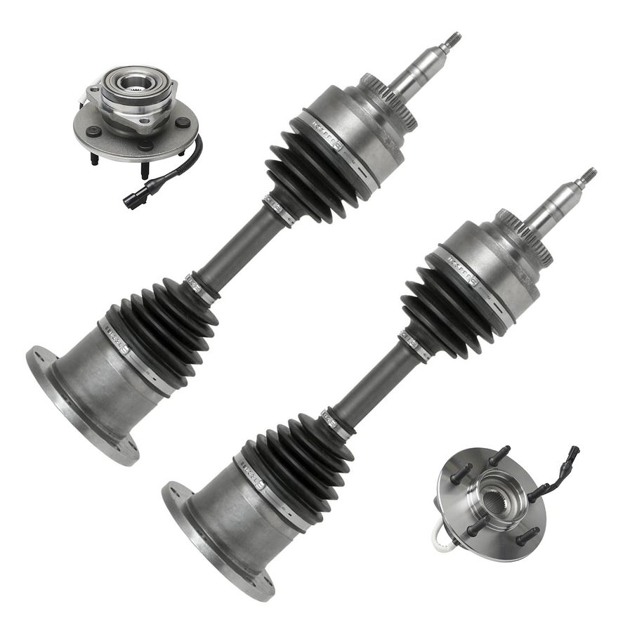 Main Image - Front Wheel Hubs CV Axles
