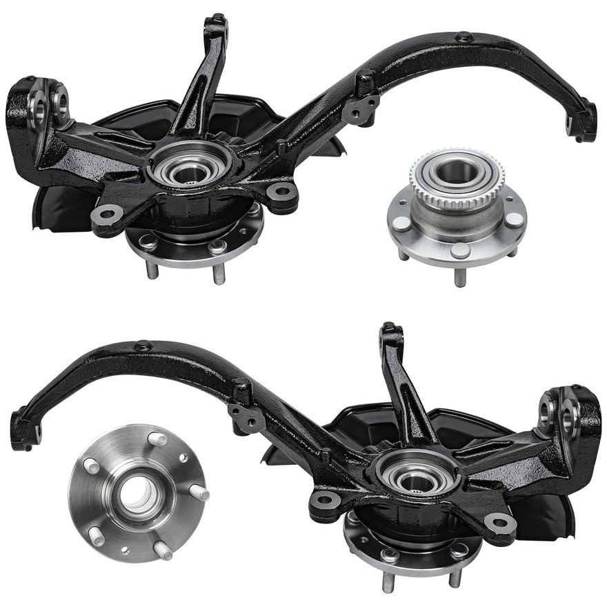 Main Image - Front Knuckles Hubs Rear Hubs