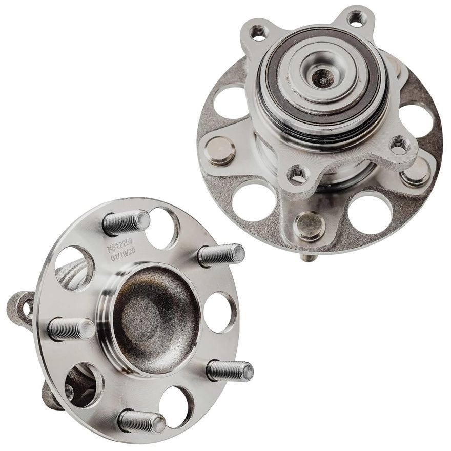 Rear Wheel Hub and Bearing - 512257 x2