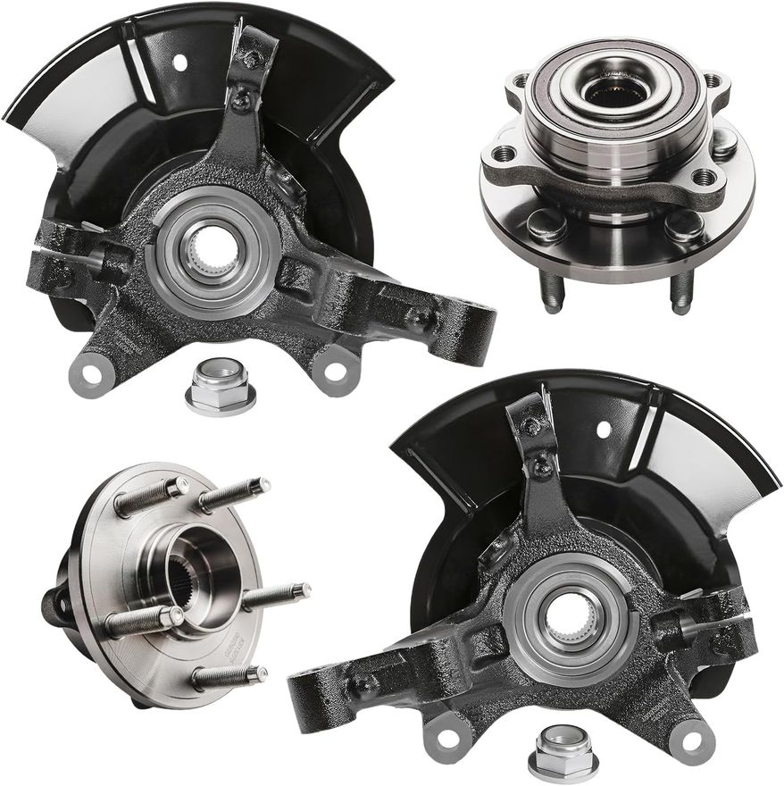 Main Image - Front Knuckle Hubs Rear Hubs