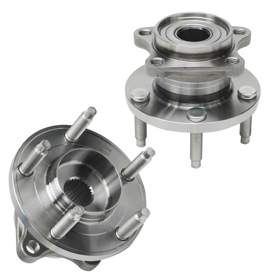 Rear Wheel Hub and Bearing - 512335 x2