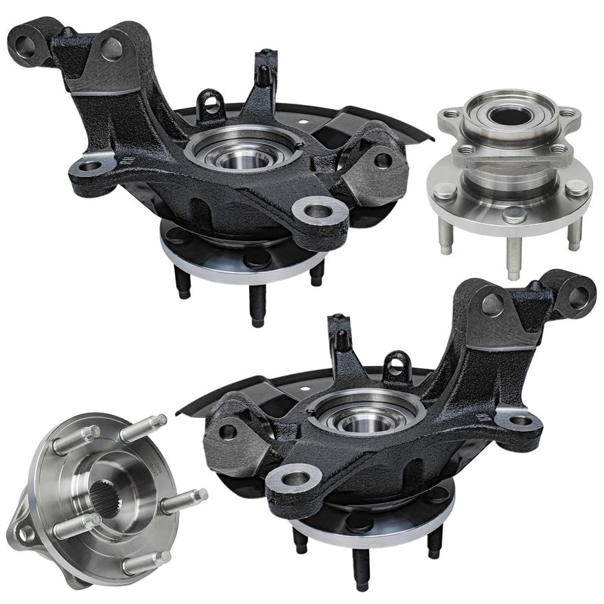 Main Image - Front Knuckles Rear Wheel Hubs