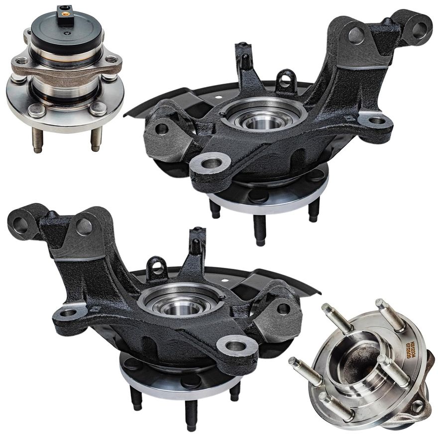 Main Image - Front Knuckles Rear Wheel Hubs