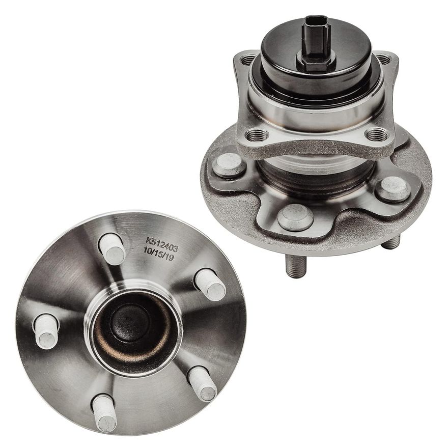 Rear Wheel Hub and Bearing - 512403 x2