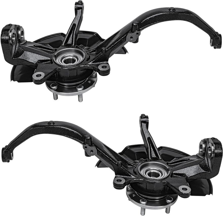Front Knuckle & Wheel Hub - KA698408_KA698409