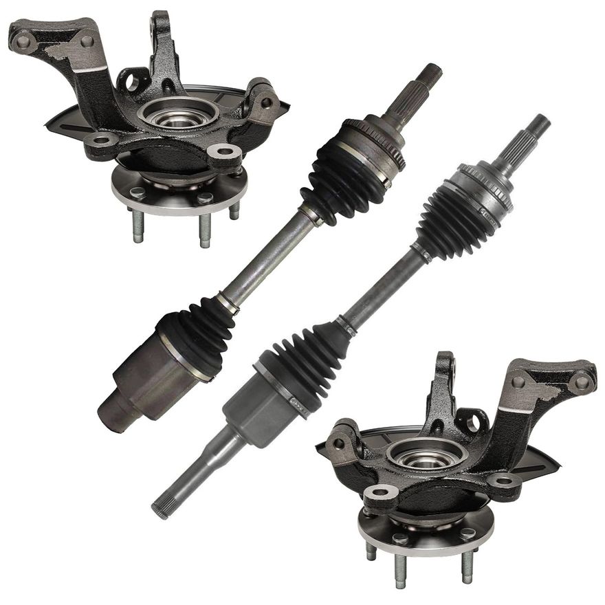 Main Image - Front CV Axles Knuckles Hubs