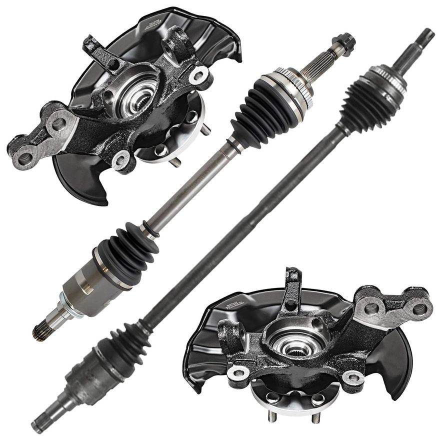 Main Image - Front CV Axles Knuckles & Hubs