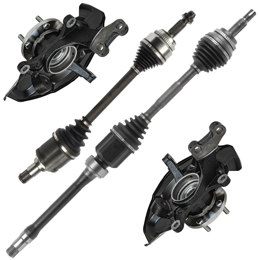 Main Image - Front CV Axles Knuckles & Hubs