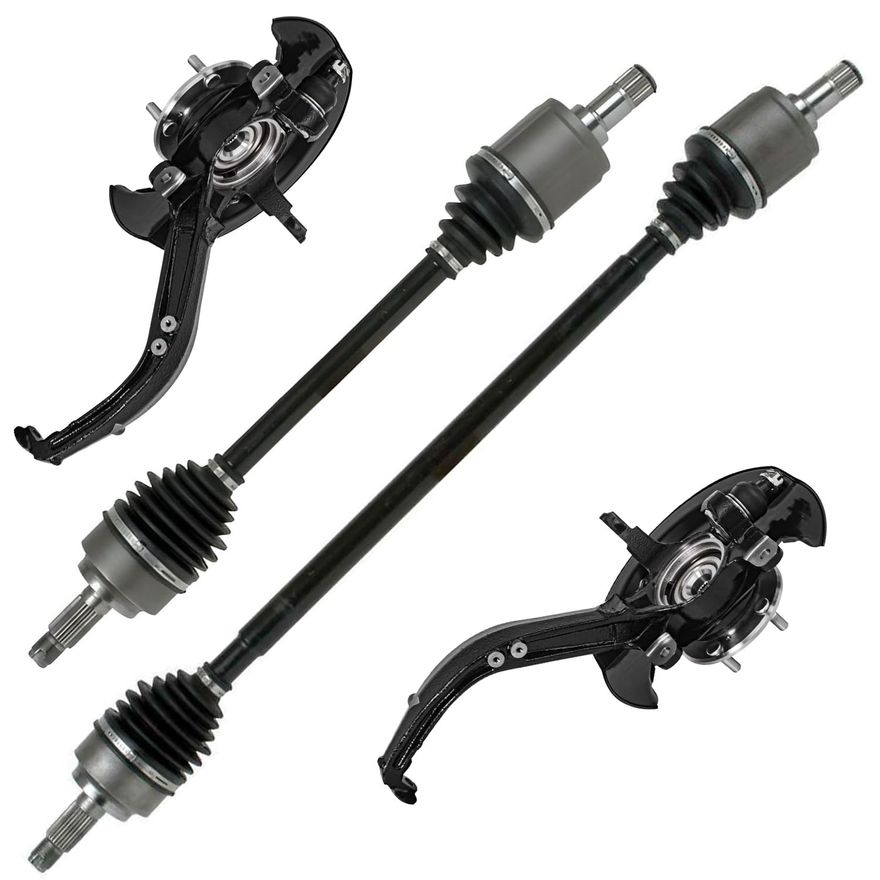 Main Image - Front CV Axles Knuckles & Hubs