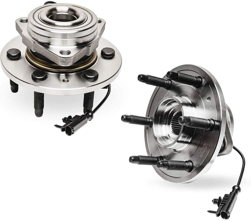 Front Wheel Hub and Bearings - 515096 x2