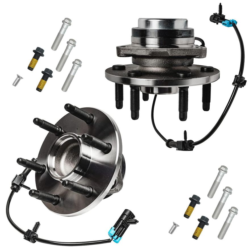 Main Image - Front Wheel Hub and Bearings