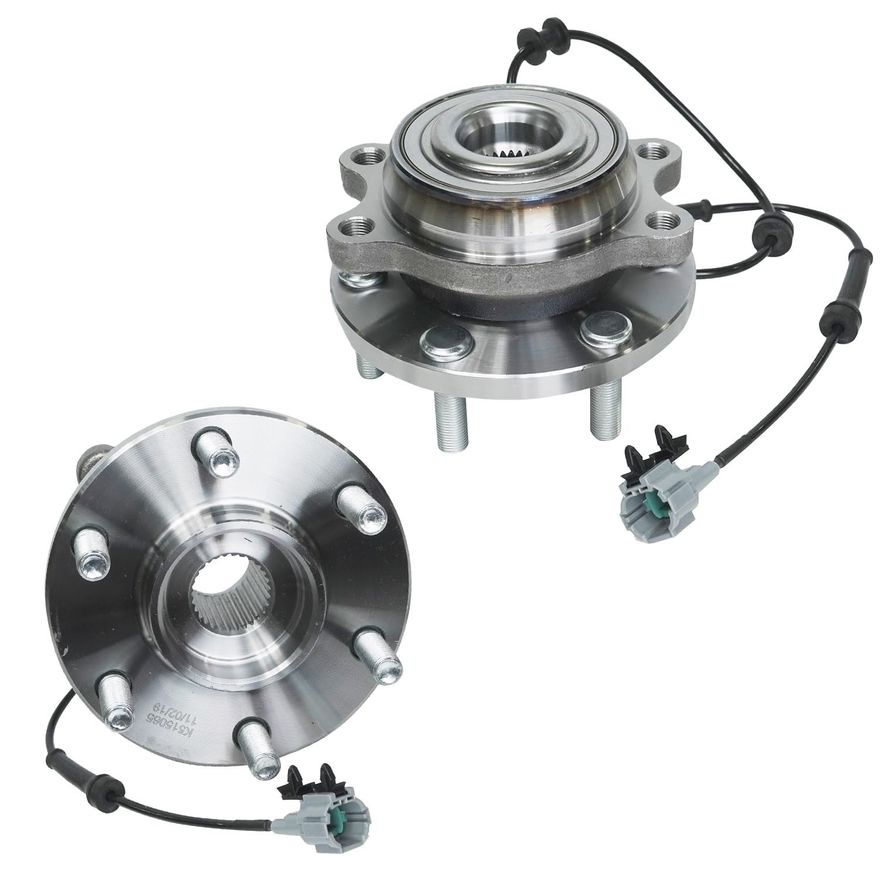 Front Wheel Hub and Bearing - 515065 x2