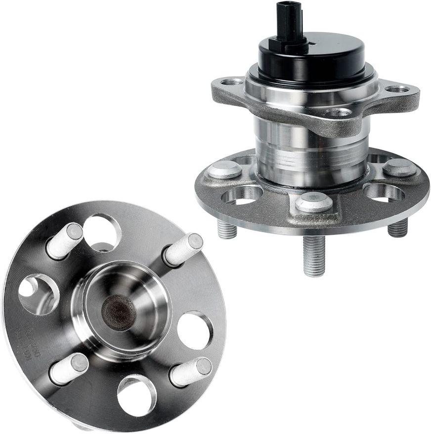 Rear Wheel Hub and Bearing - 512370 x2