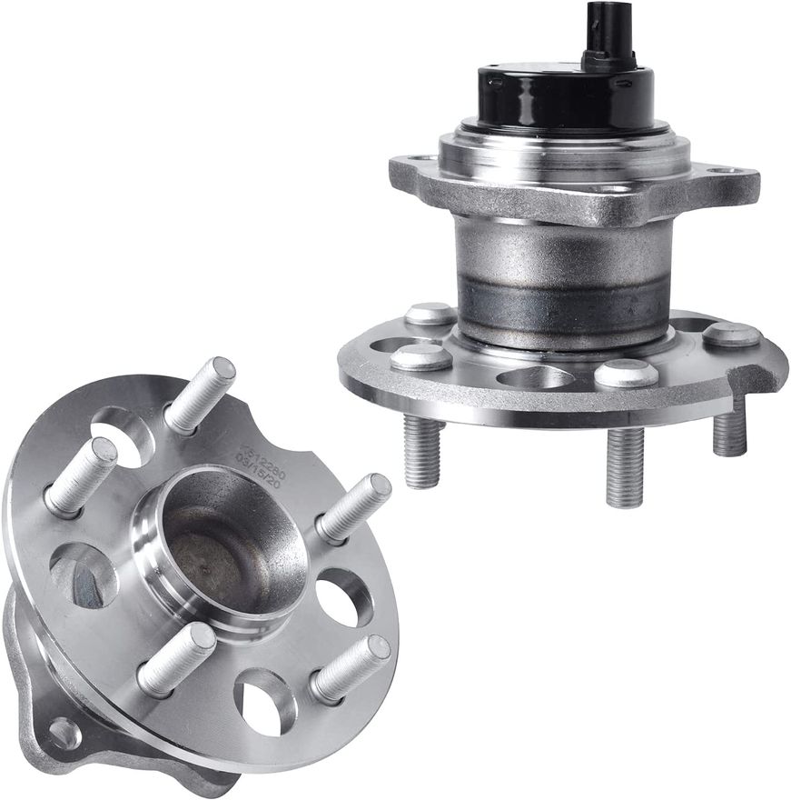 Rear Wheel Hub and Bearing - 512280 x2