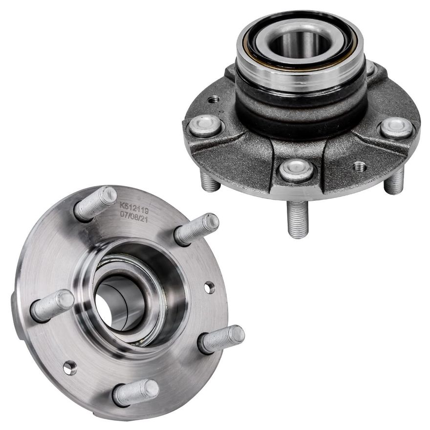 Rear Wheel Hub and Bearing - 512119 x2