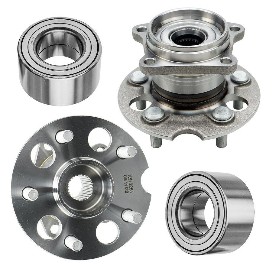 Main Image - Rear Wheel Hub and Bearings