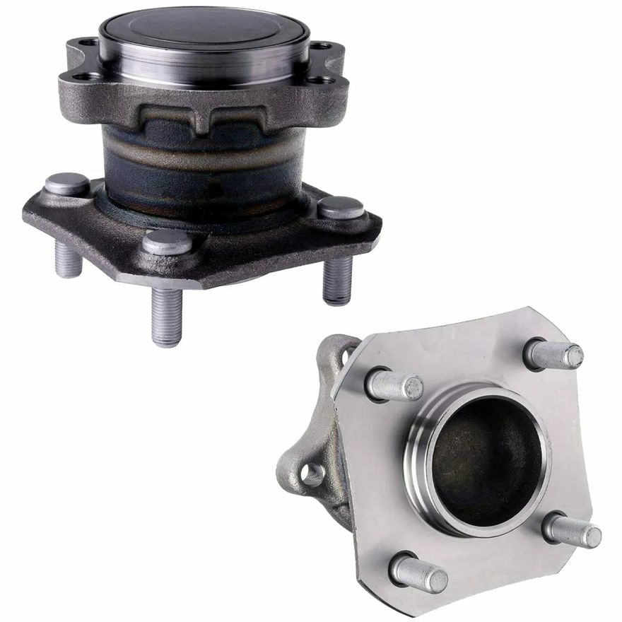 Rear Wheel Hub and Bearings - 512385 x2