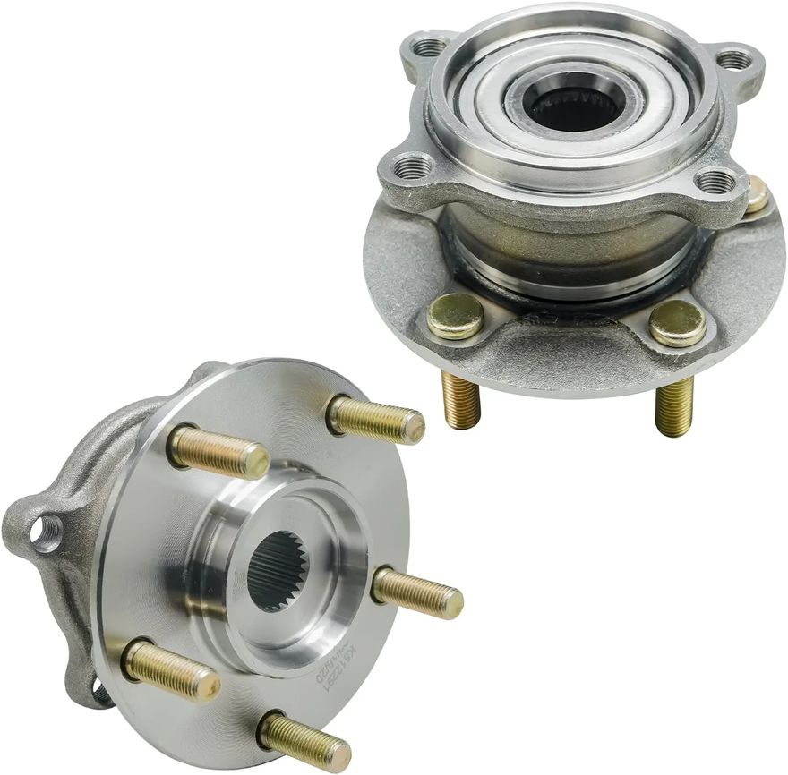 Rear Wheel Hub and Bearing - 512291 x2